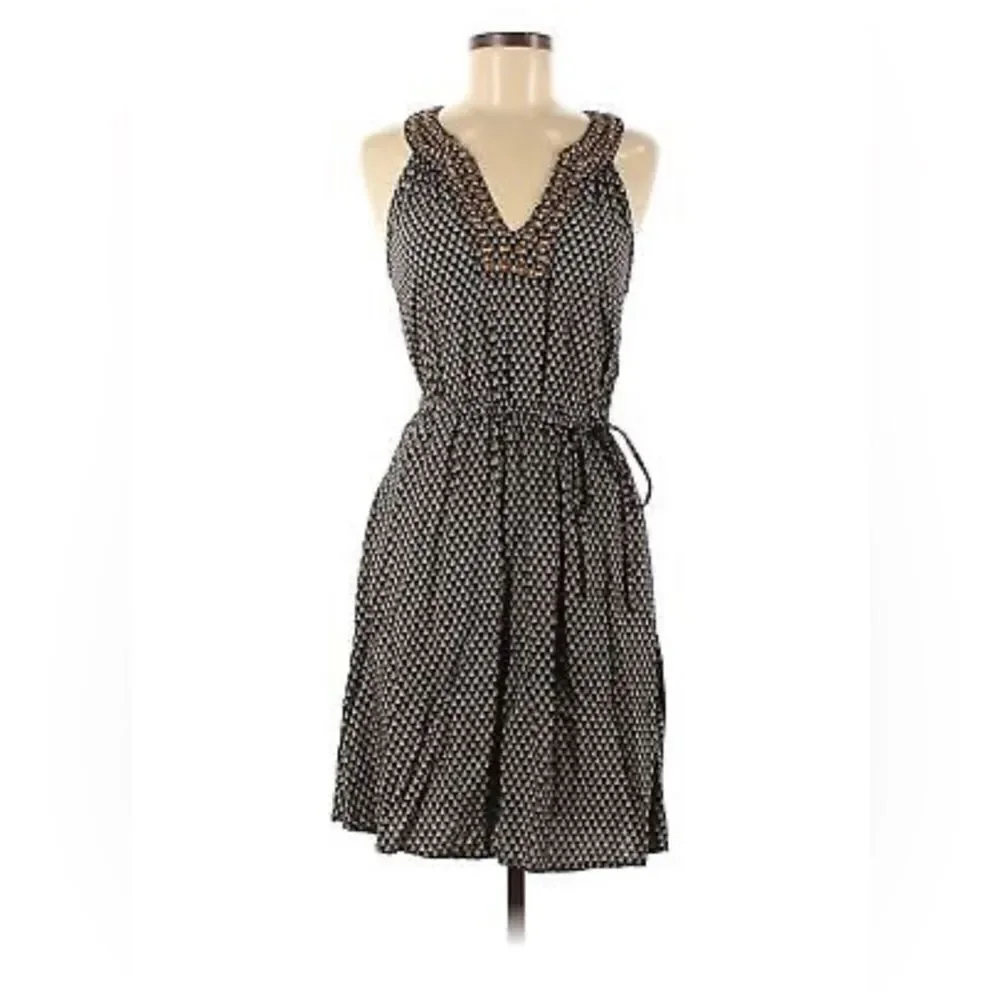 Lucky Brand Women Blue Casual Mini Dress Sleeveless Size S